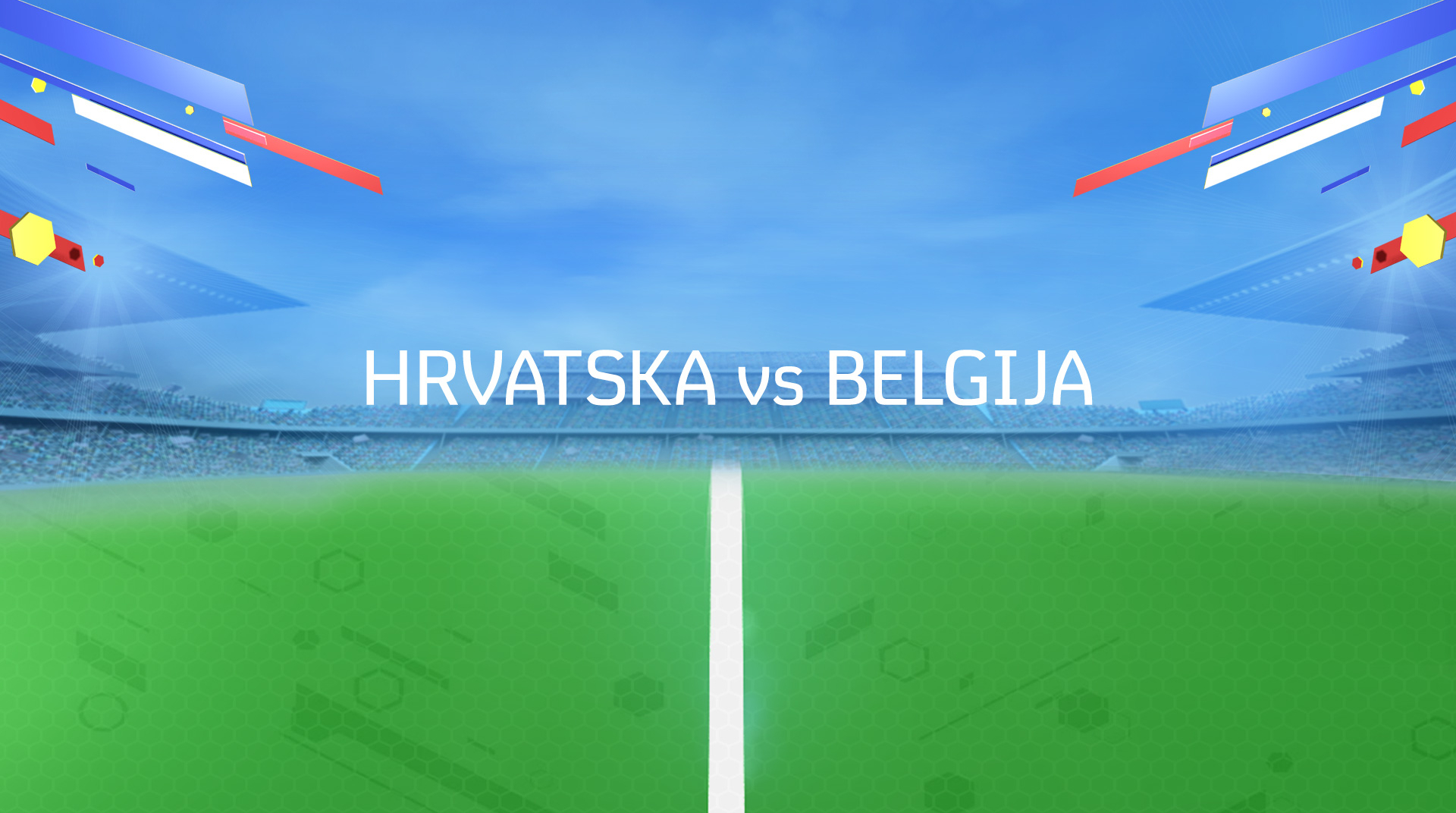 Prijateljska utakmica Hrvatska - Belgija 