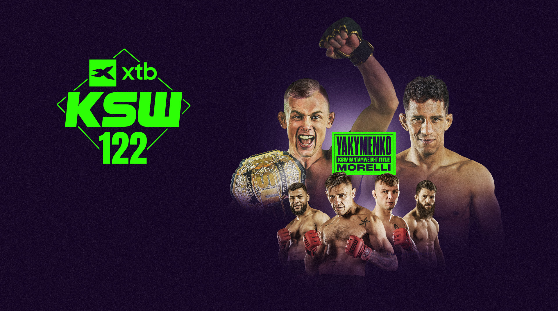 KSW 122: Yakymenko vs. Morelli