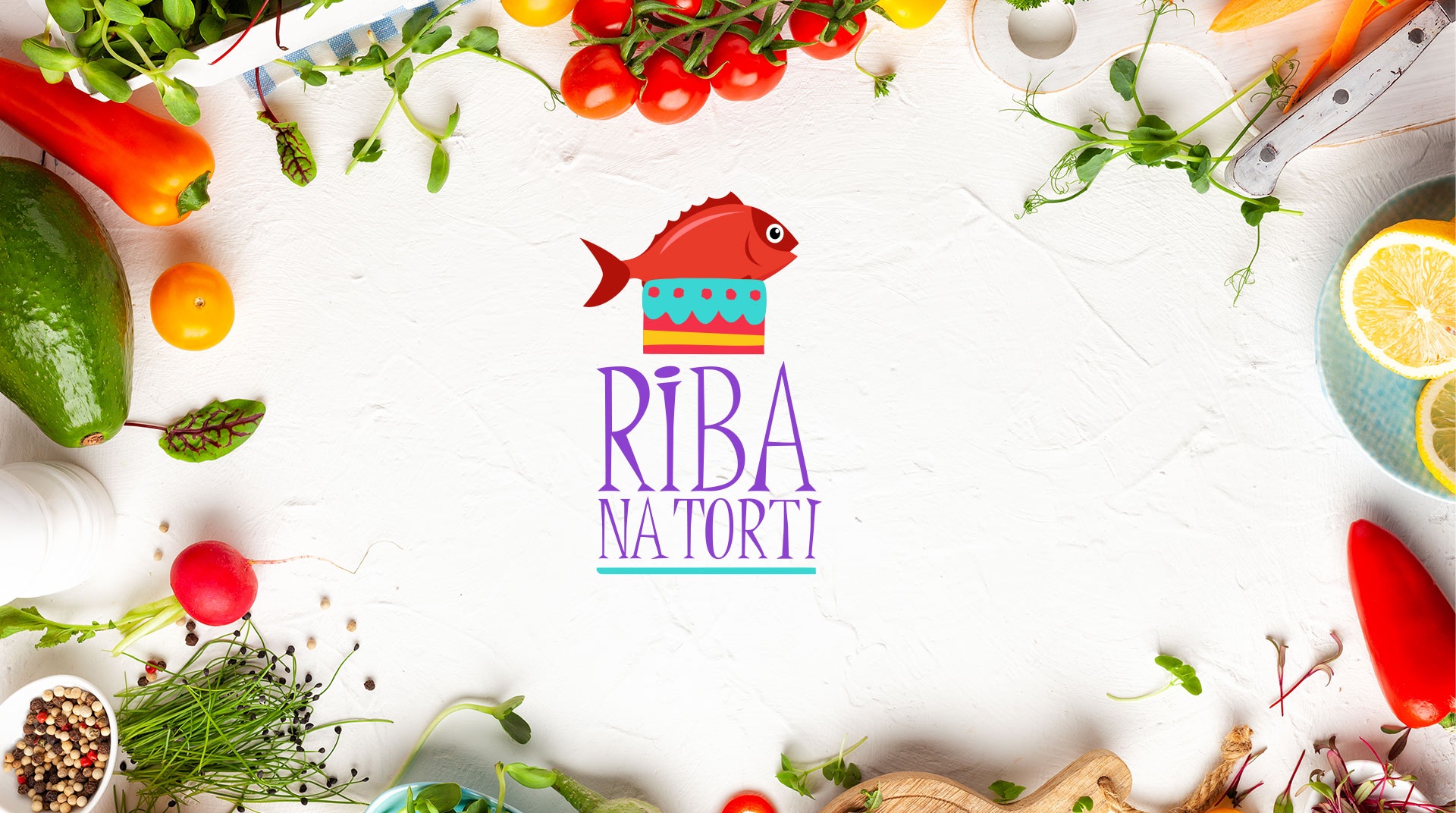 Riba na torti